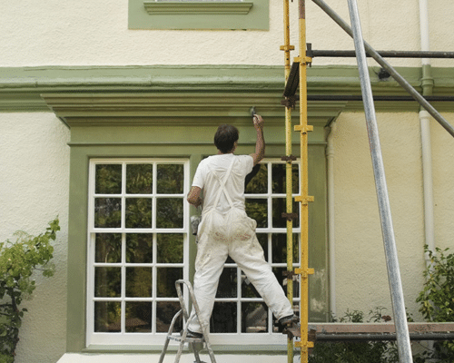 Decorating Access Scaffolding